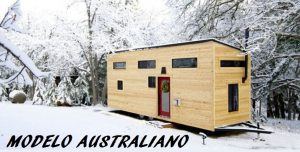 mini casa de madera Modelo Australiano