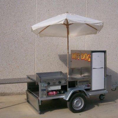 Remolque Carrito Hot Dog CA-14