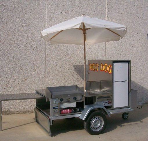 Remolque Carrito Hot Dog CA-14