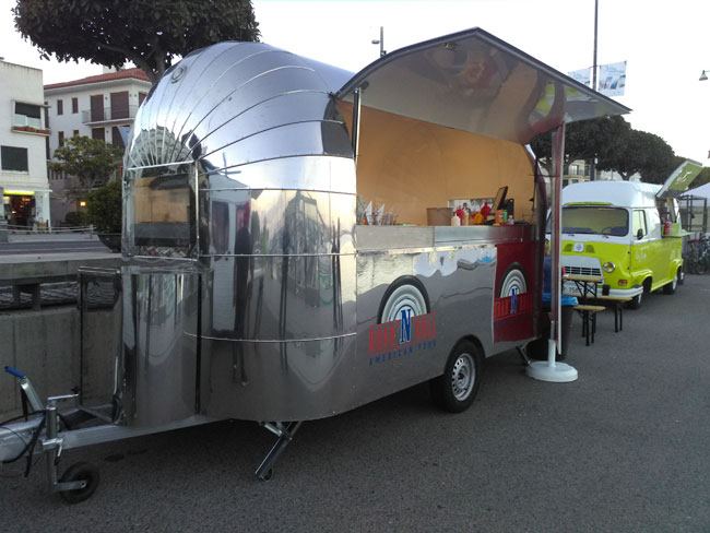 MODELO ESTRIM inox espejo COMIDA AUTENTICA AMERICANA