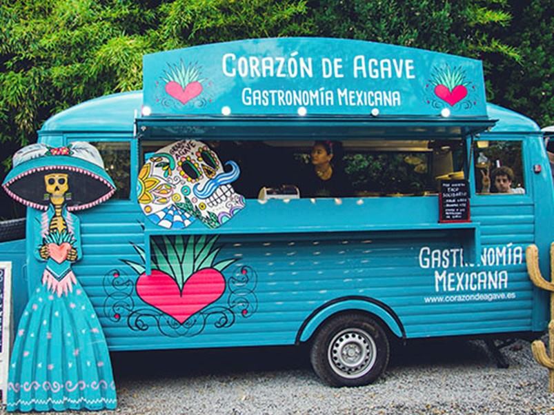 los mejores food trucks de Catalunya corazon de agave