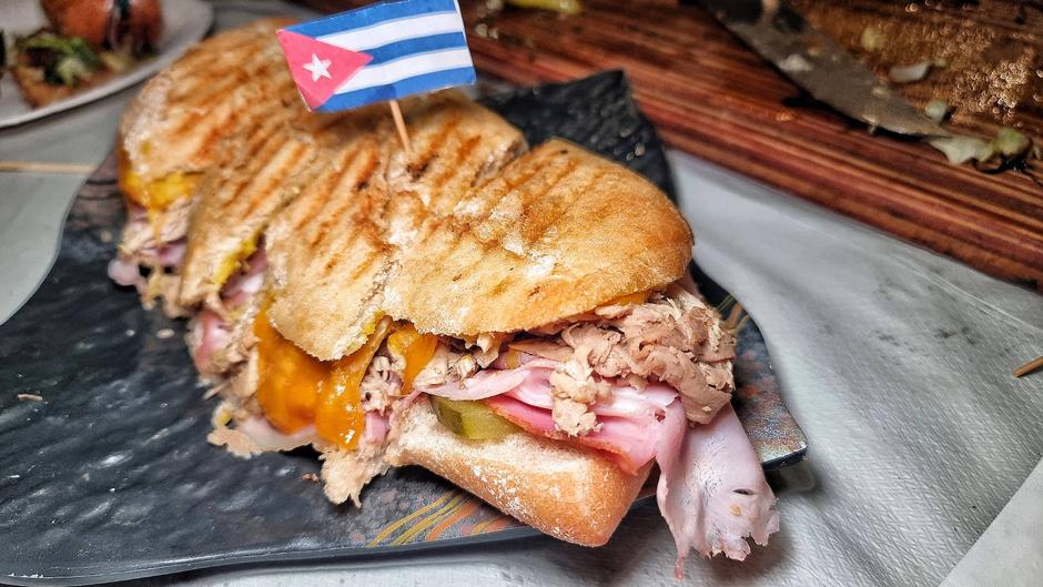 sandwich cubano ganador del concurso internacional de foodtrucks en Sanlucar